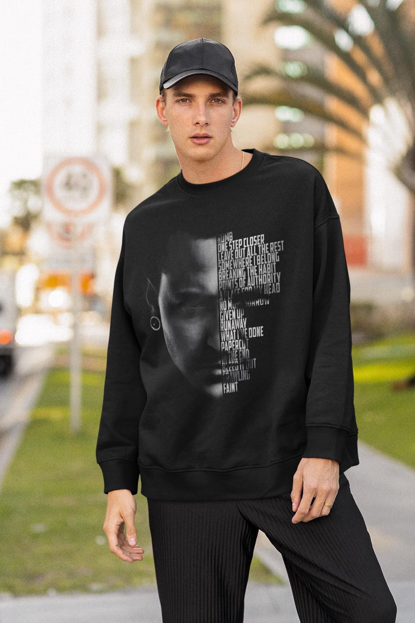 Chester Bennington Hit Songs Design T-shirt and Sweatshirt