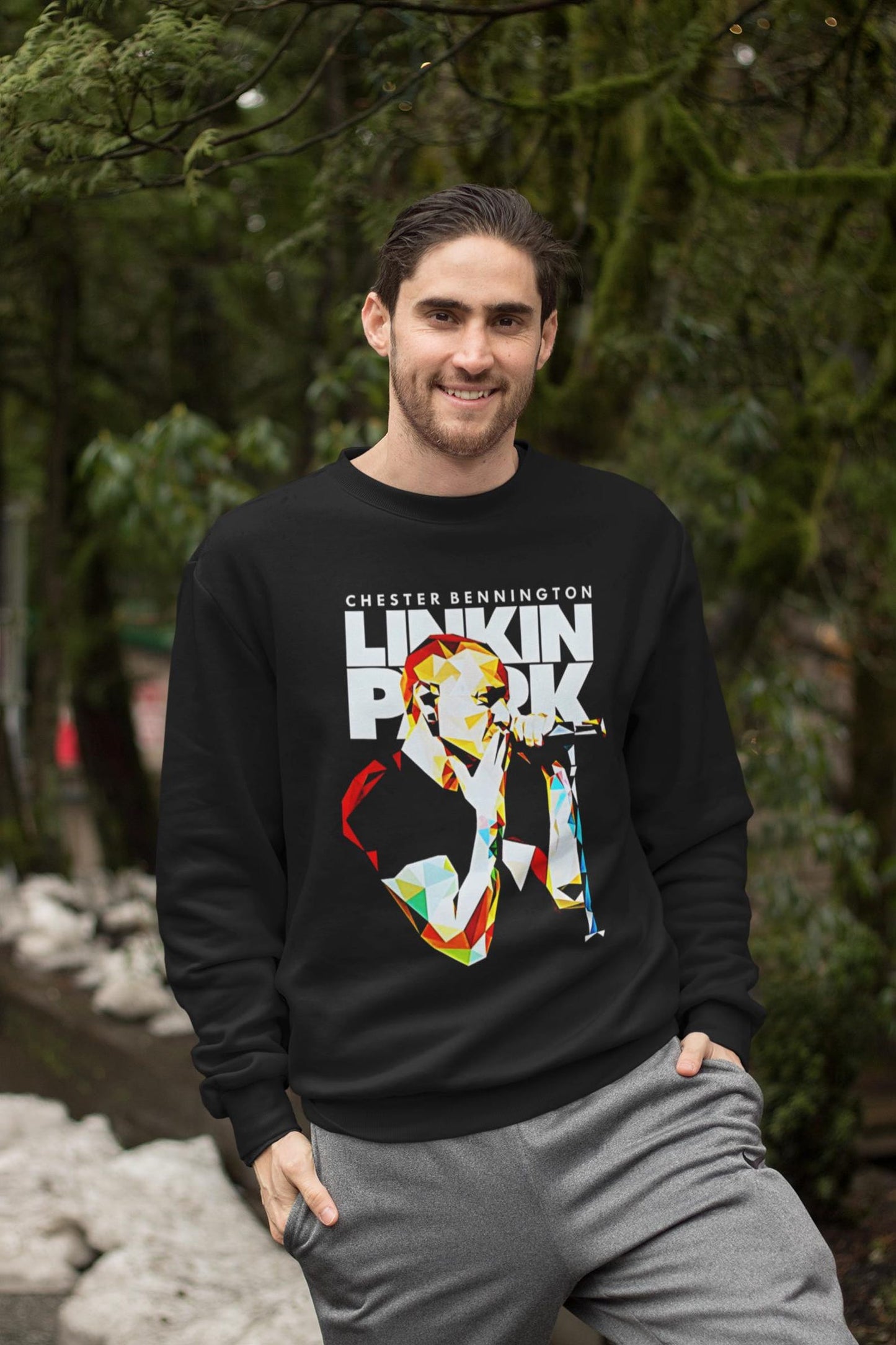 Chester Bennington Flying Kiss T-shirt and Sweatshirt