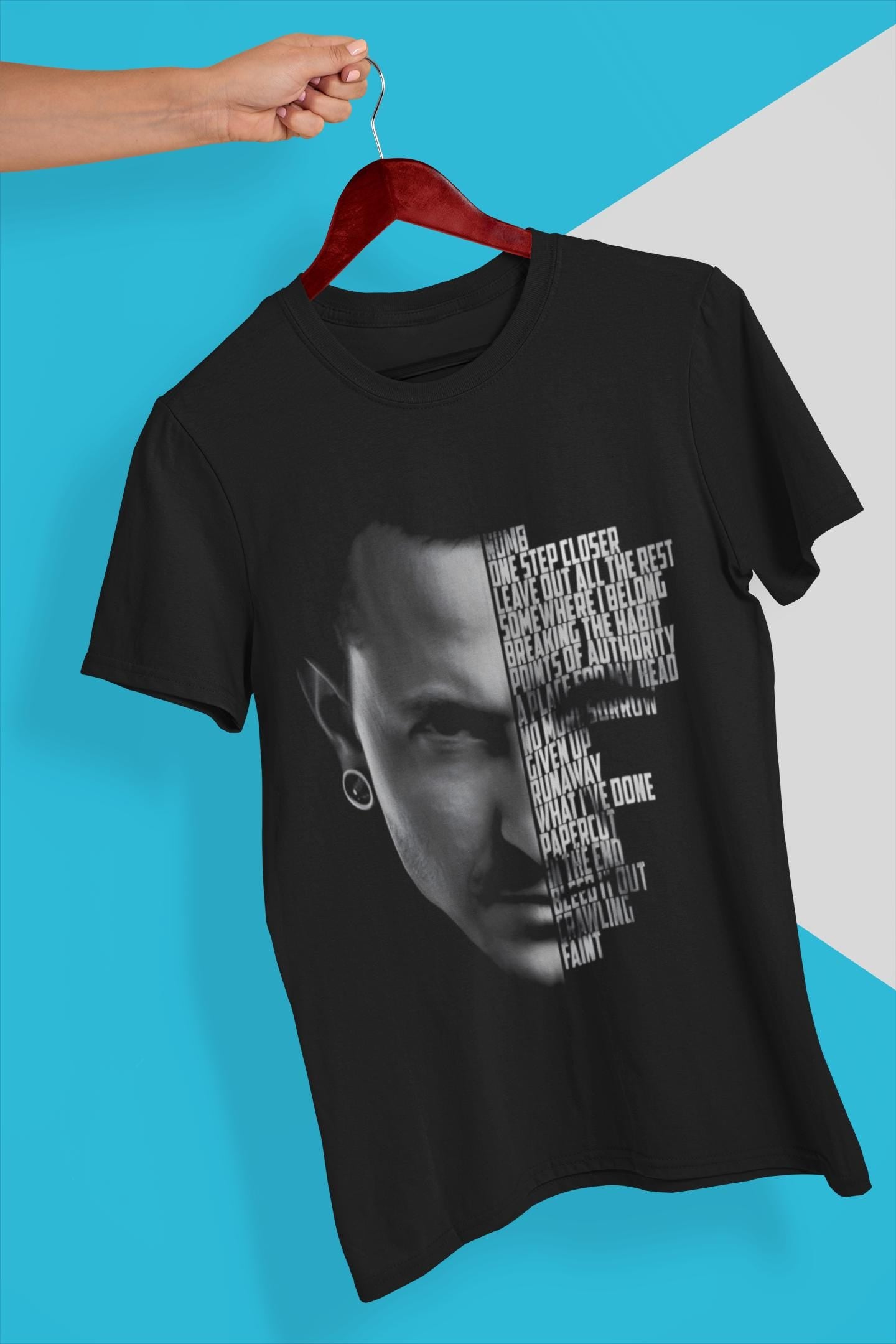 Chester Bennington Hit Songs Design T-shirt and Sweatshirt
