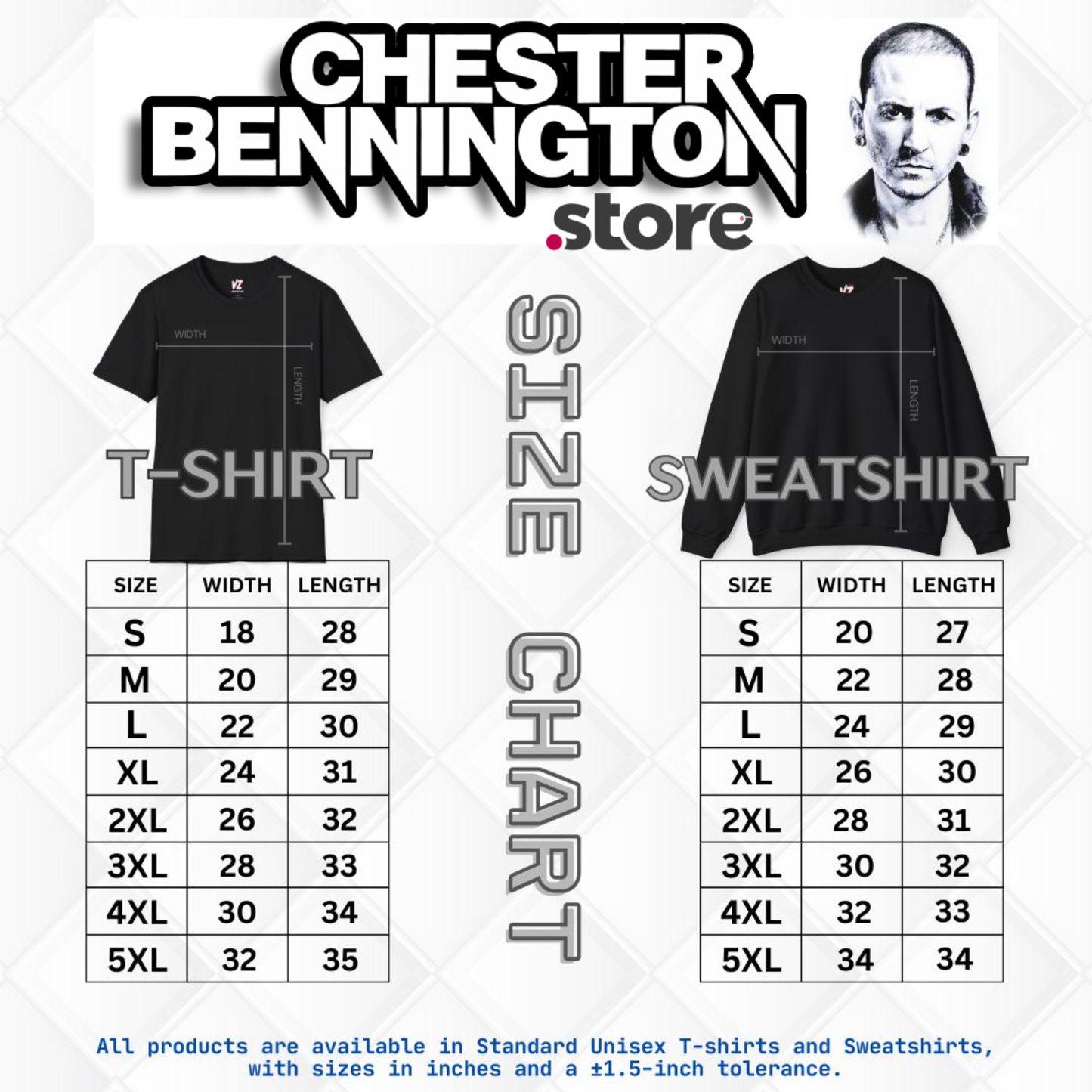Chester Bennington Flying Kiss T-shirt and Sweatshirt