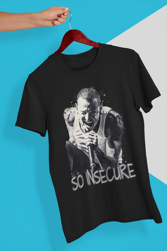 "SO INSECURE" Chester Bennington Screaming T-shirt and Sweatshirt