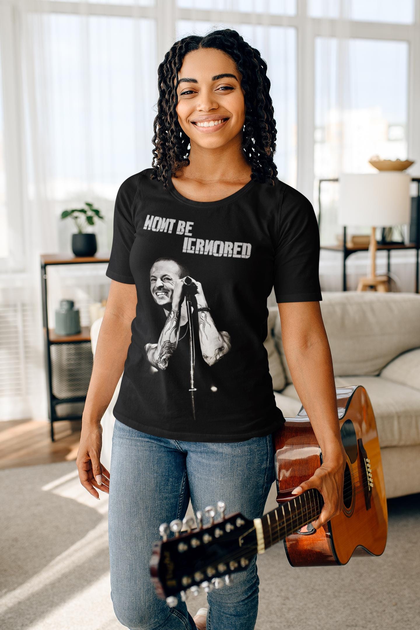 "Wont be Ignored" Chester Bennington "Faint" Linkin Park Lyrics T-Shirt and Sweatshirt
